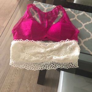 Bundle of bralettes. Victoria Secret and Aerie